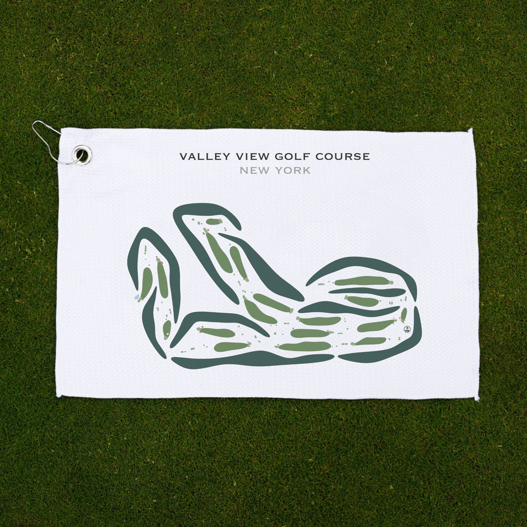 Valley View Golf Course, New York - Printed Golf Courses