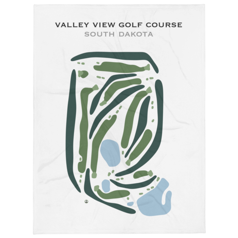 Valley View Golf Course, South Dakota - Printed Golf Courses