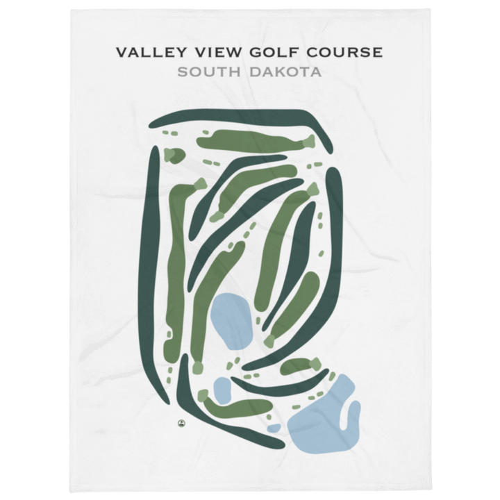 Valley View Golf Course, South Dakota - Printed Golf Courses