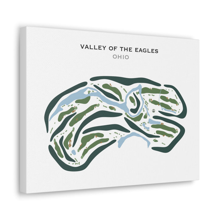 Valley of the Eagles Golf Club, Ohio - Printed Golf Courses