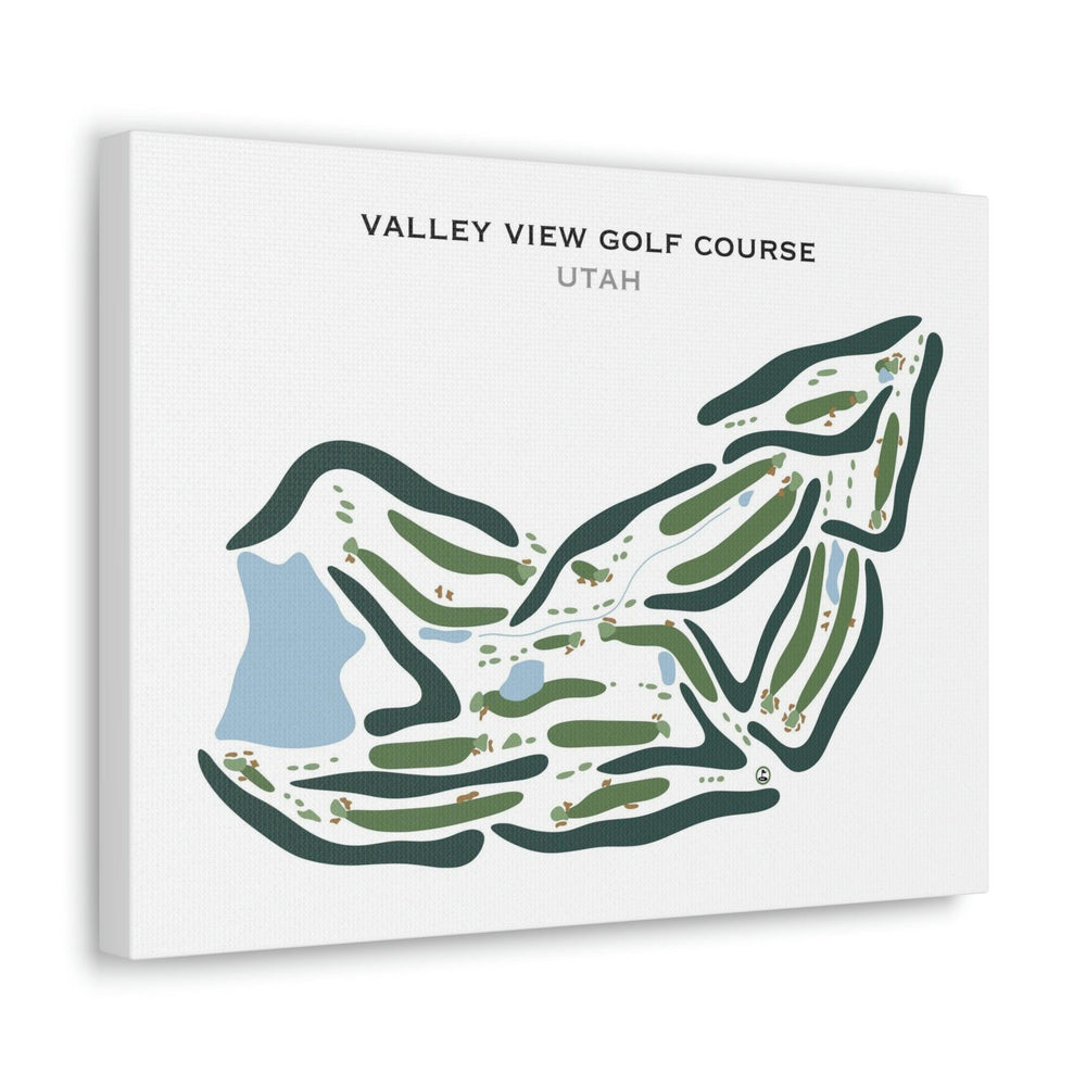 Valley View Golf Course, Layton Utah - Printed Golf Courses - Golf Course Prints