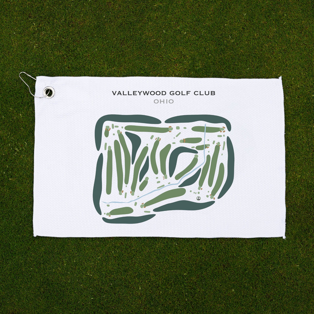 Valleywood Golf Club, Ohio - Printed Golf Courses