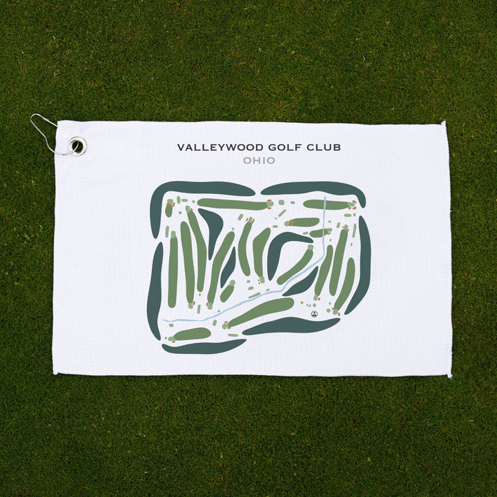Valleywood Golf Club, Ohio - Printed Golf Courses