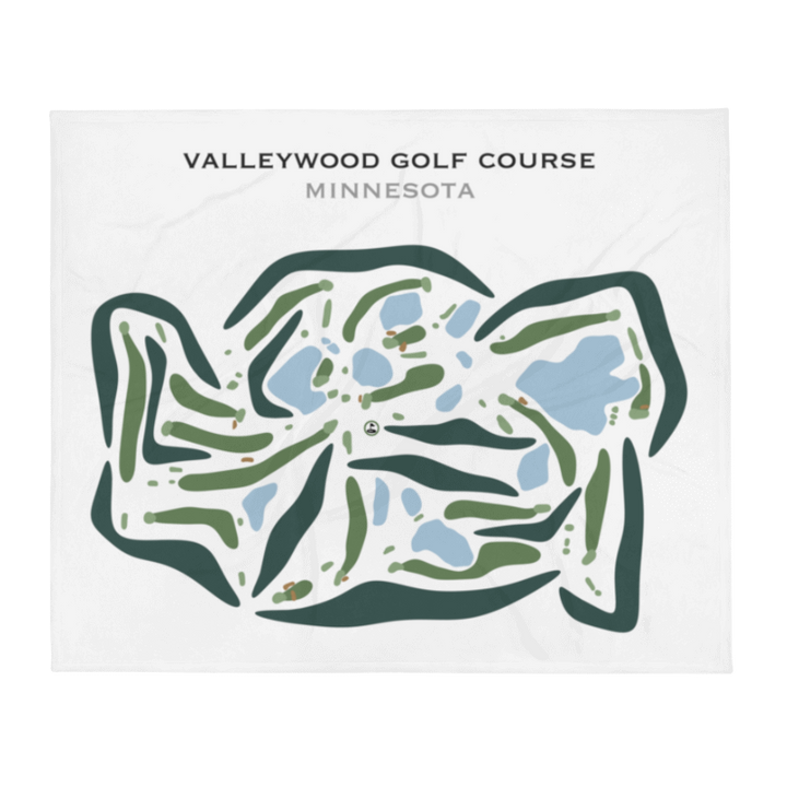 Valleywood Golf Course, Minnesota - Printed Golf Courses