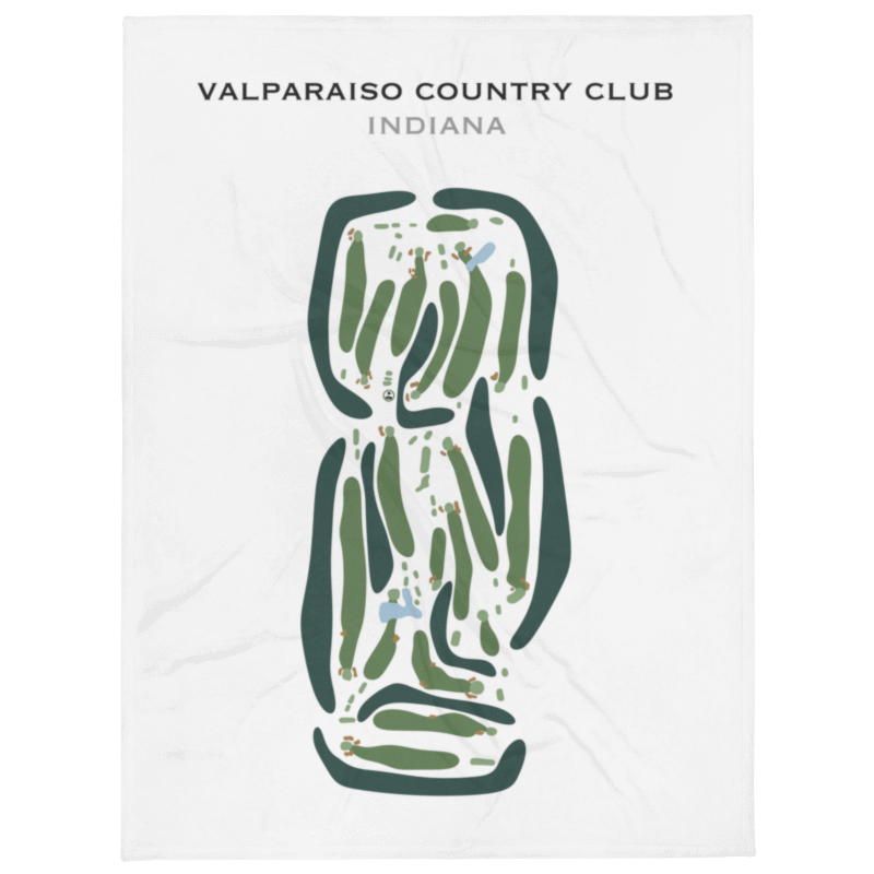 Valparaiso Country Club, Indiana - Printed Golf Courses