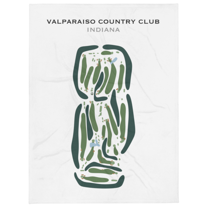 Valparaiso Country Club, Indiana - Printed Golf Courses