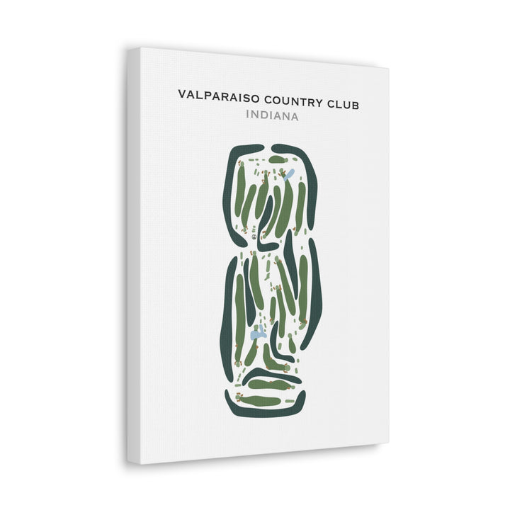 Valparaiso Country Club, Indiana - Printed Golf Courses