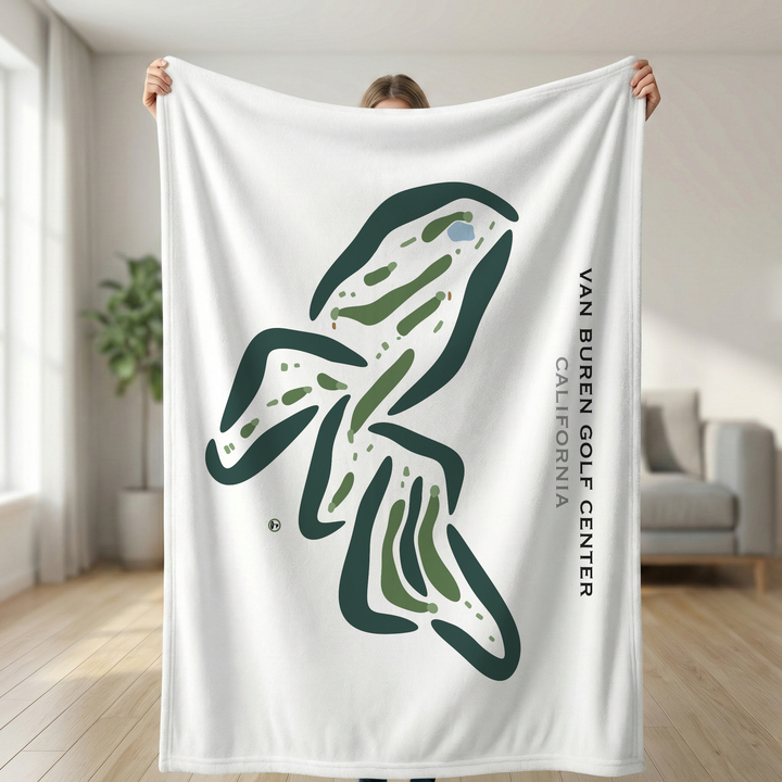 Van Buren Golf Center, California - Printed Golf Courses