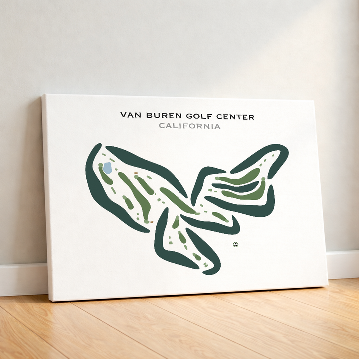 Van Buren Golf Center, California - Printed Golf Courses