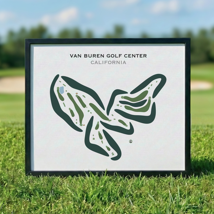 Van Buren Golf Center, California - Printed Golf Courses