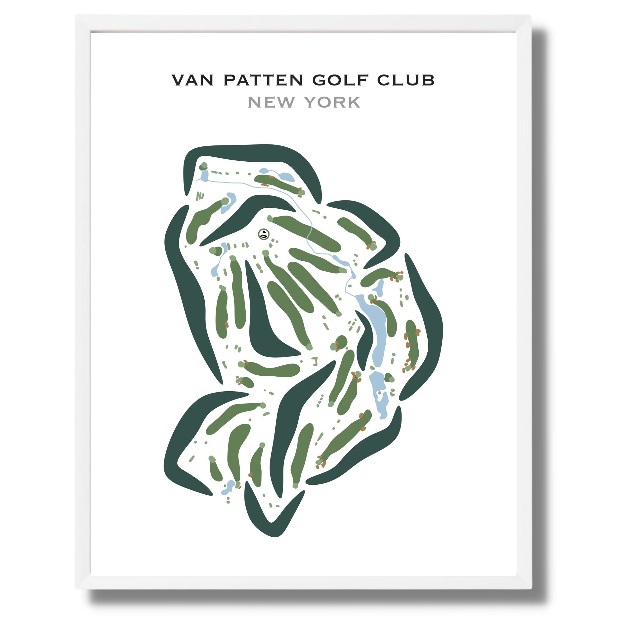 Buy the best printed golf course Van Patten Golf Club, New York