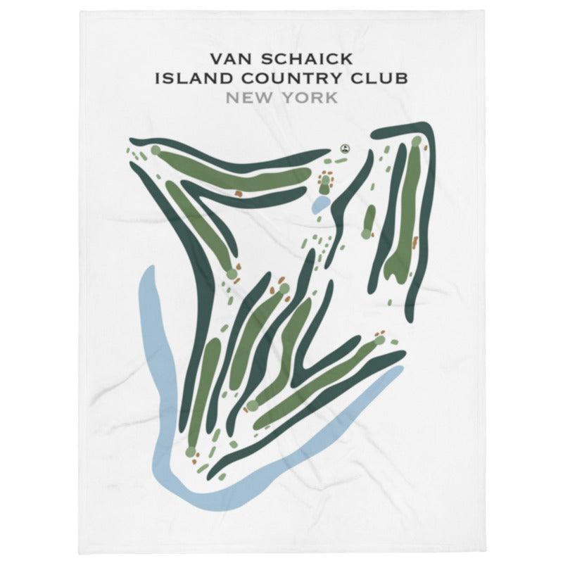 Van Schaick Island Country Club, New York - Printed Golf Courses - Golf Course Prints