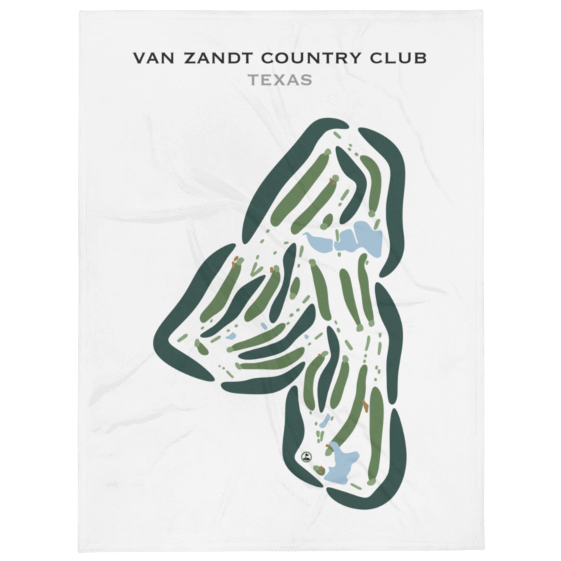 Van Zandt Country Club, Texas - Printed Golf Courses