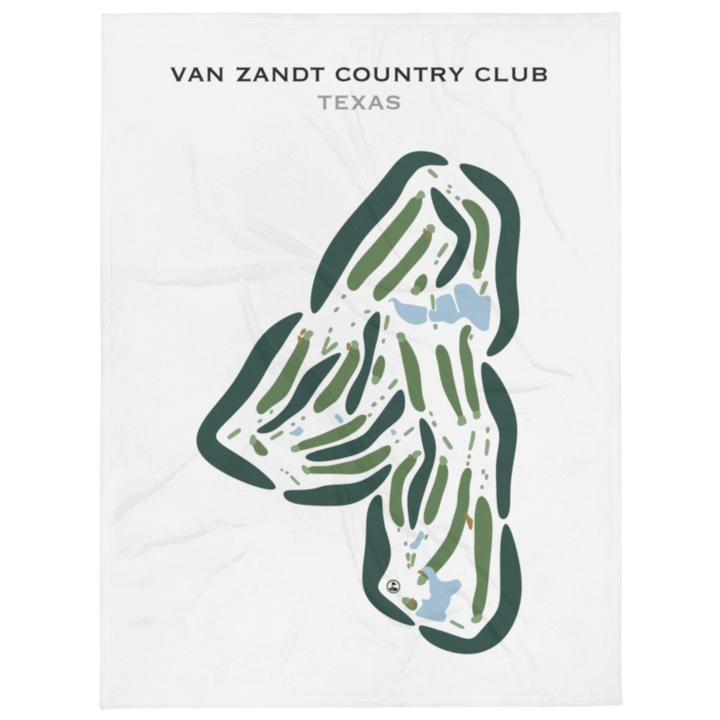 Van Zandt Country Club, Texas - Printed Golf Courses