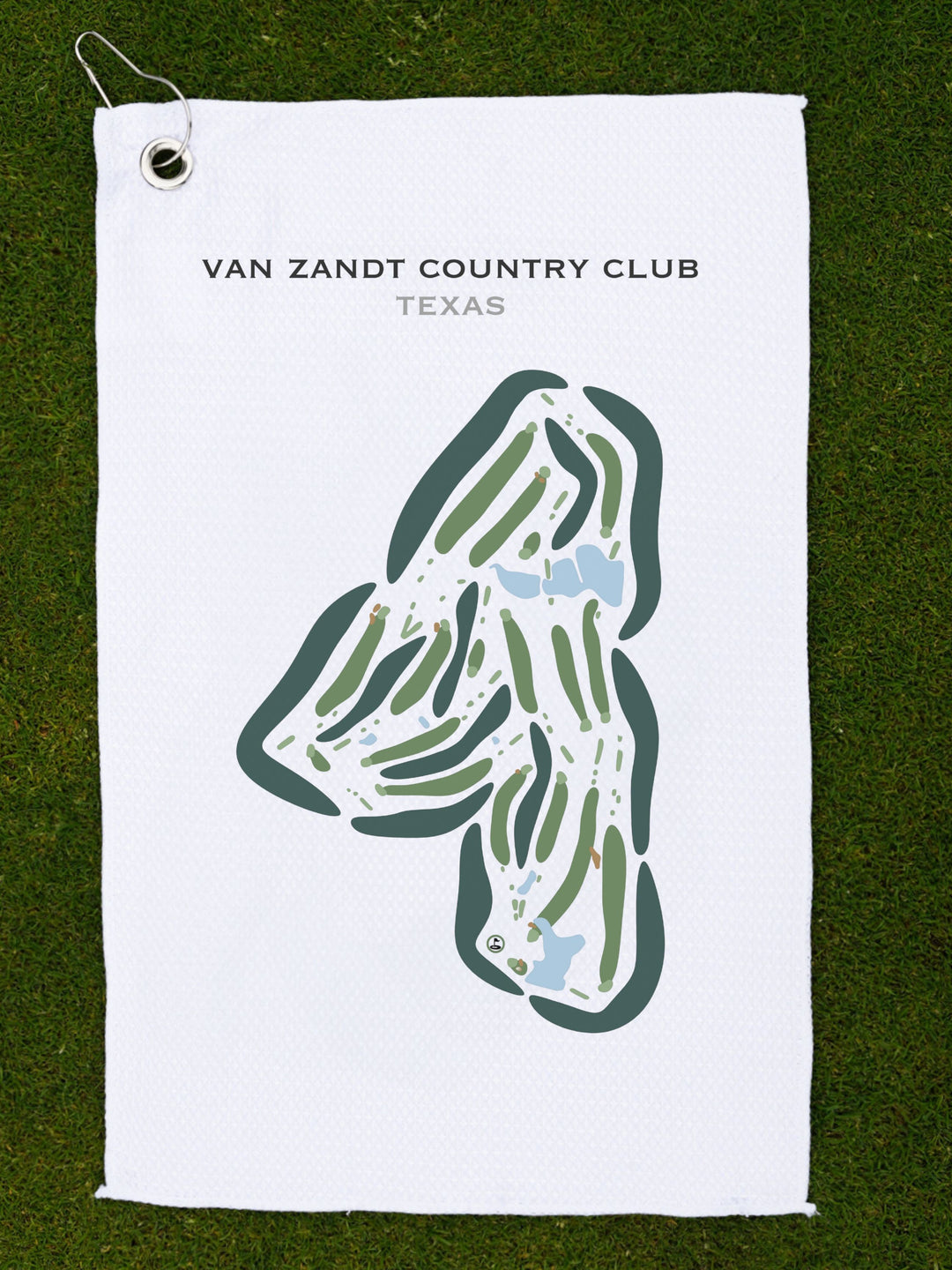 Van Zandt Country Club, Texas - Printed Golf Courses