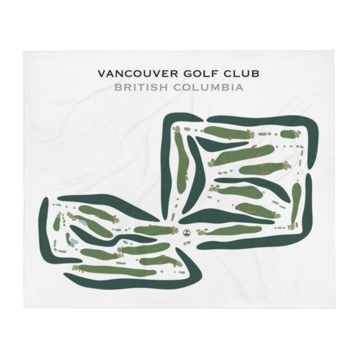 Vancouver Golf Club, British Columbia, Canada - Printed Golf Courses