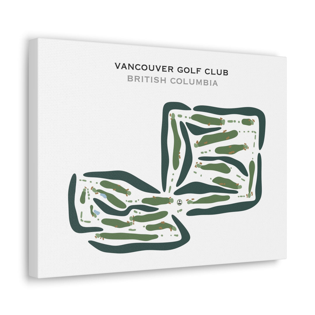 Vancouver Golf Club, British Columbia, Canada - Printed Golf Courses