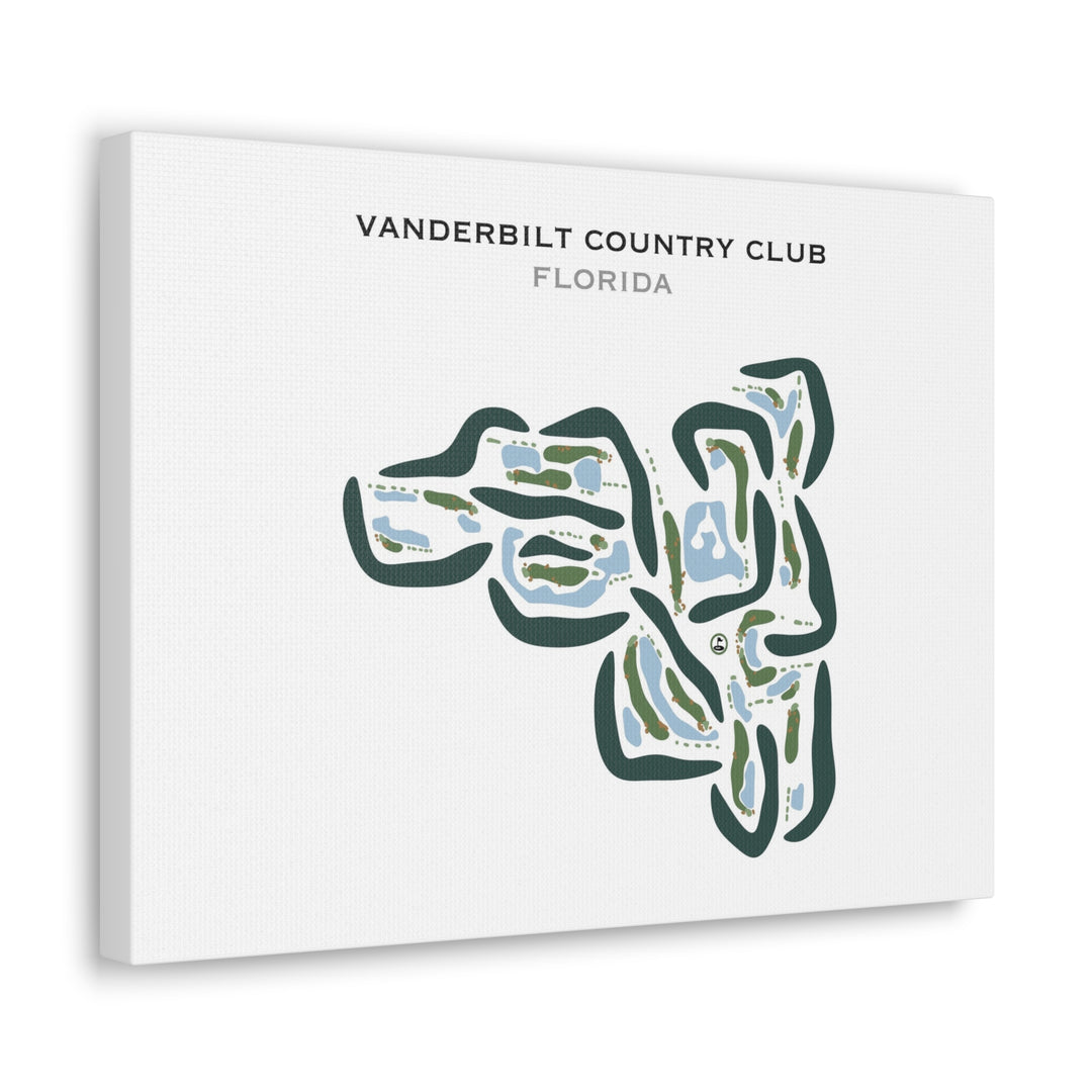 Vanderbilt Country Club, Florida - Printed Golf Courses