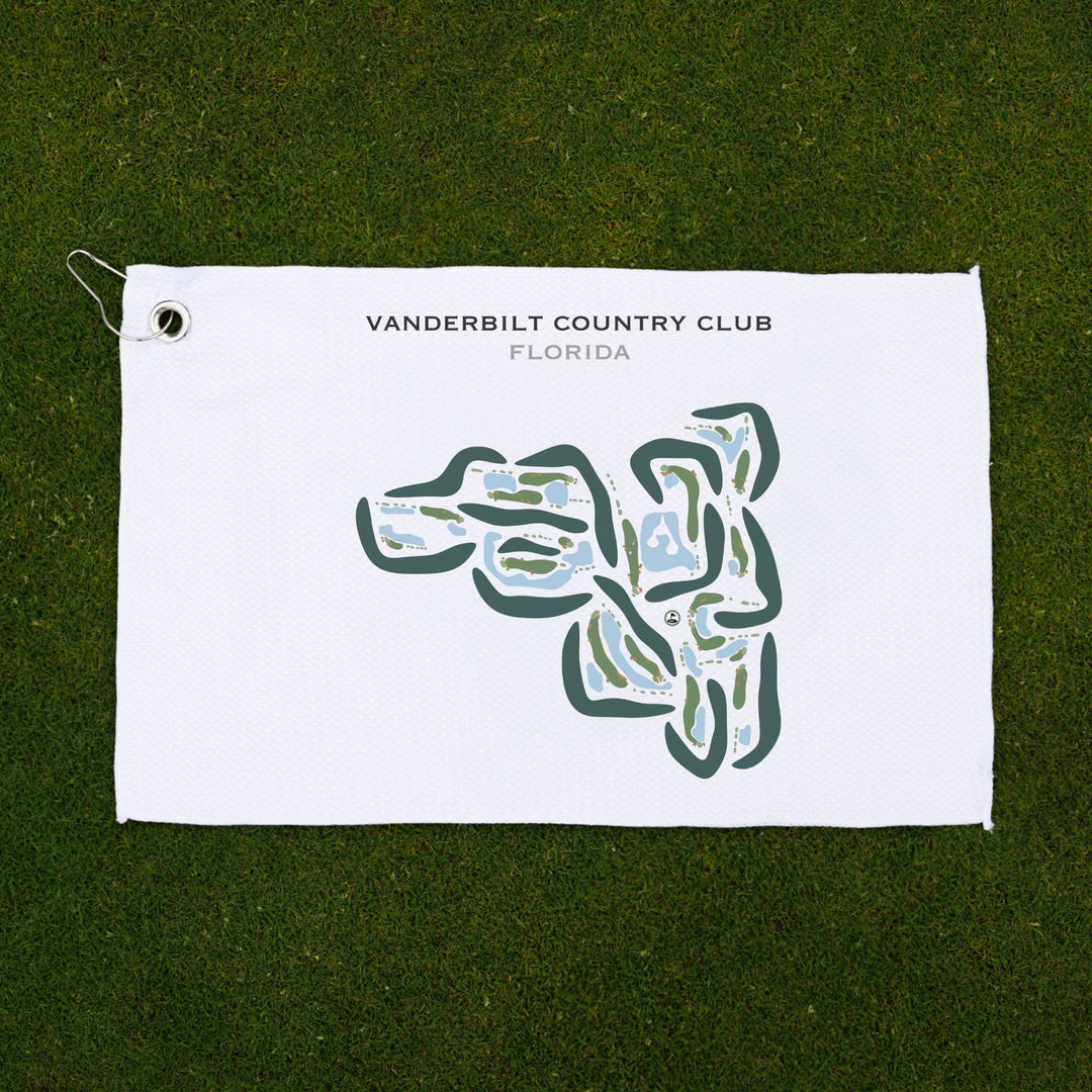 Vanderbilt Country Club, Florida - Printed Golf Courses