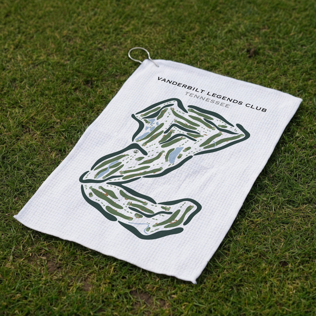 Vanderbilt Legends Club, Tennessee - Printed Golf Courses