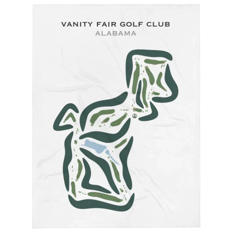 Vanity Fair Golf Club, Alabama - Printed Golf Courses