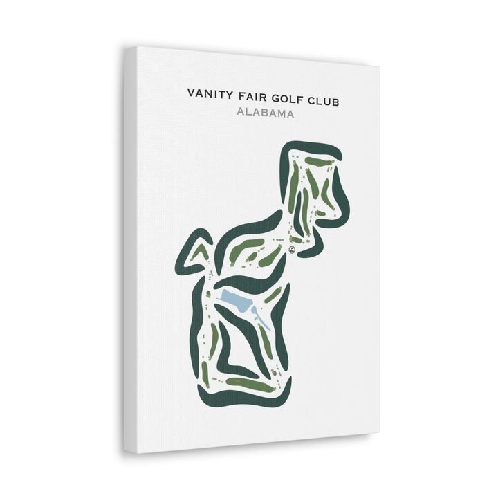 Vanity Fair Golf Club, Alabama - Printed Golf Courses