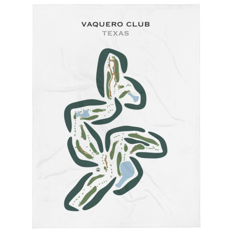 Vaquero Club, Texas - Printed Golf Courses