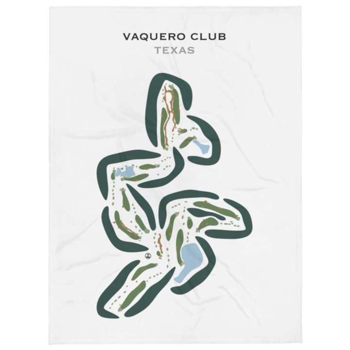 Vaquero Club, Texas - Printed Golf Courses