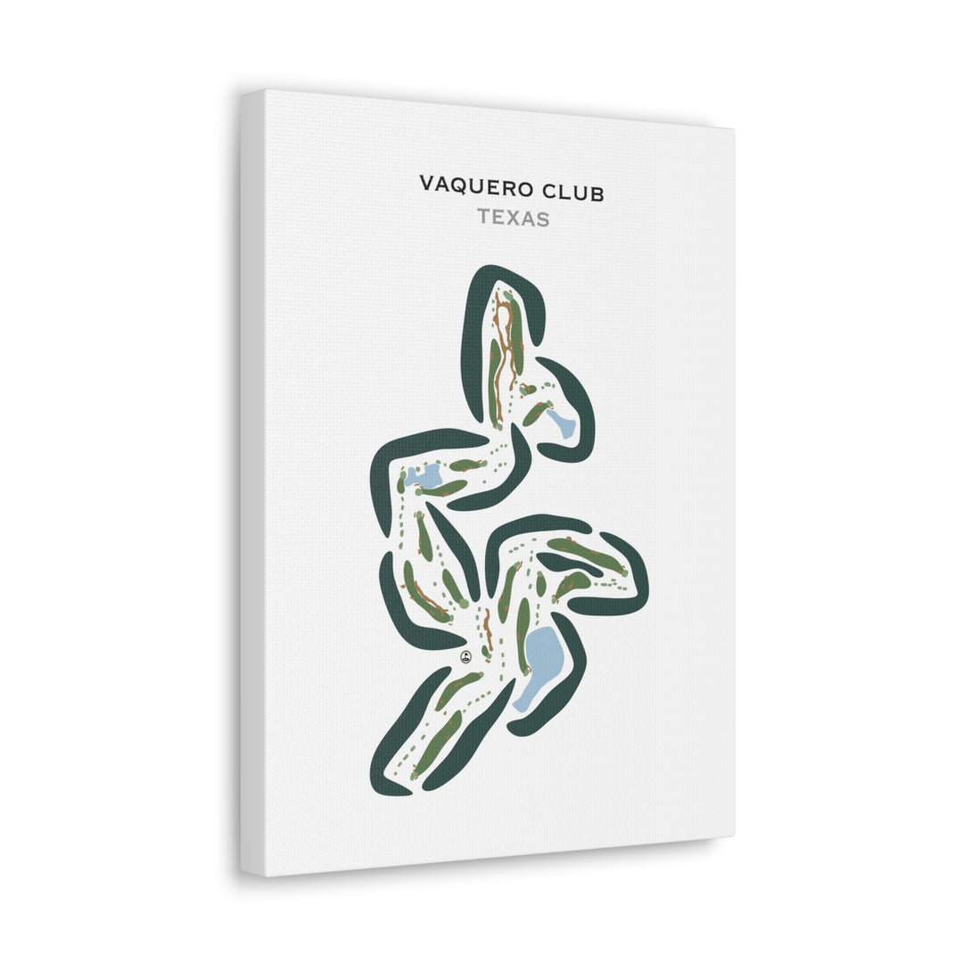 Vaquero Club, Texas - Printed Golf Courses