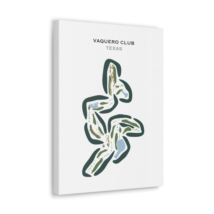 Vaquero Club, Texas - Printed Golf Courses