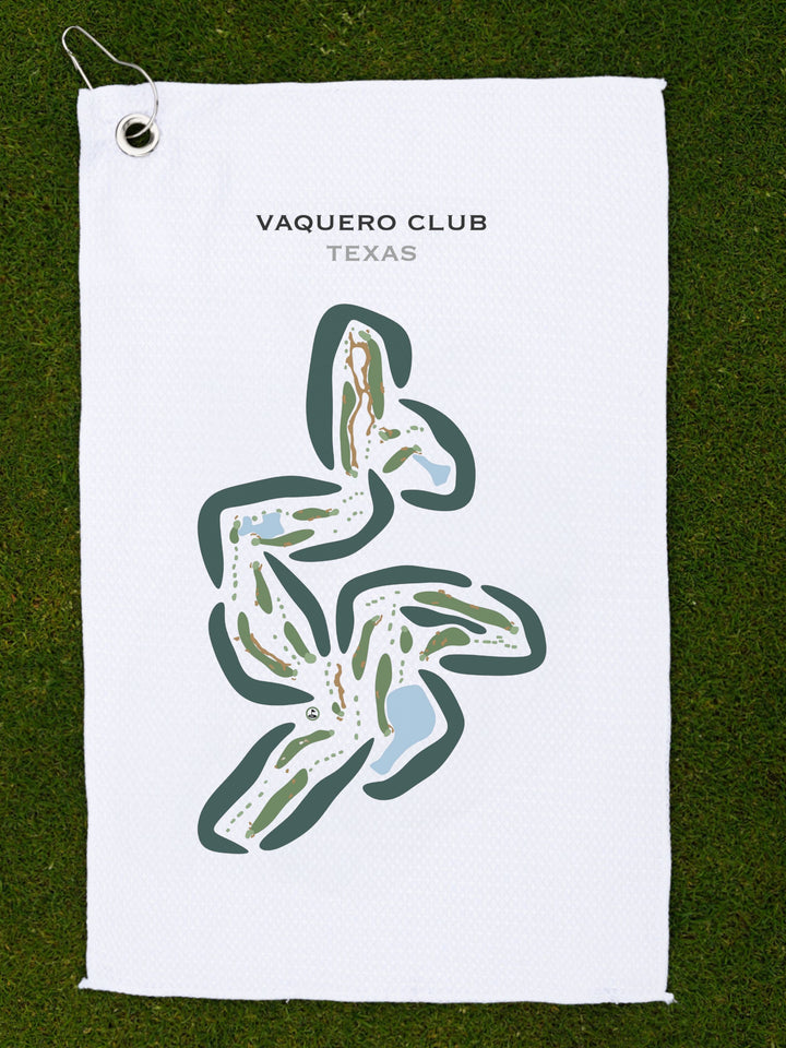 Vaquero Club, Texas - Printed Golf Courses