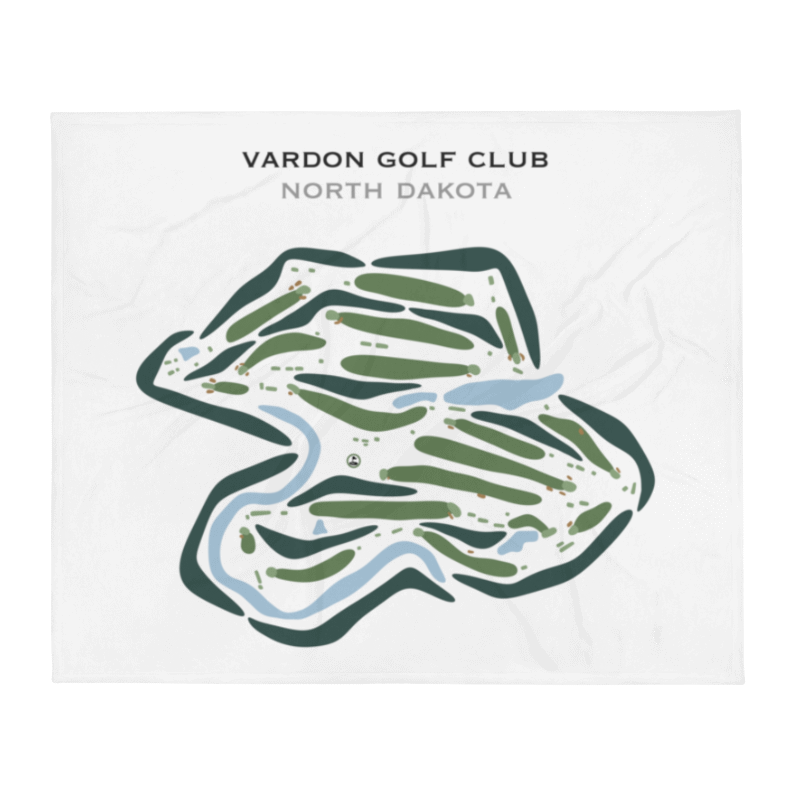 Vardon Golf Club, North Dakota - Printed Golf Courses