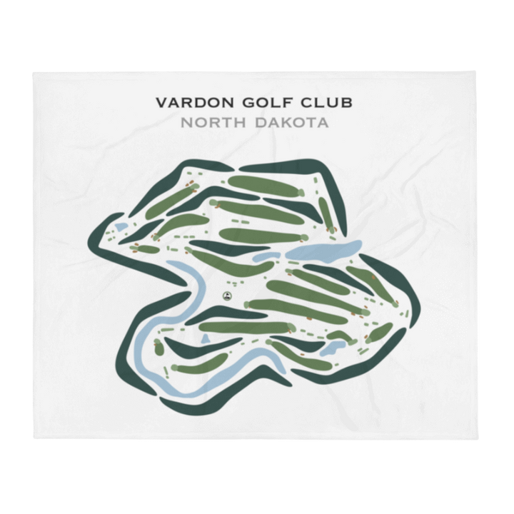 Vardon Golf Club, North Dakota - Printed Golf Courses