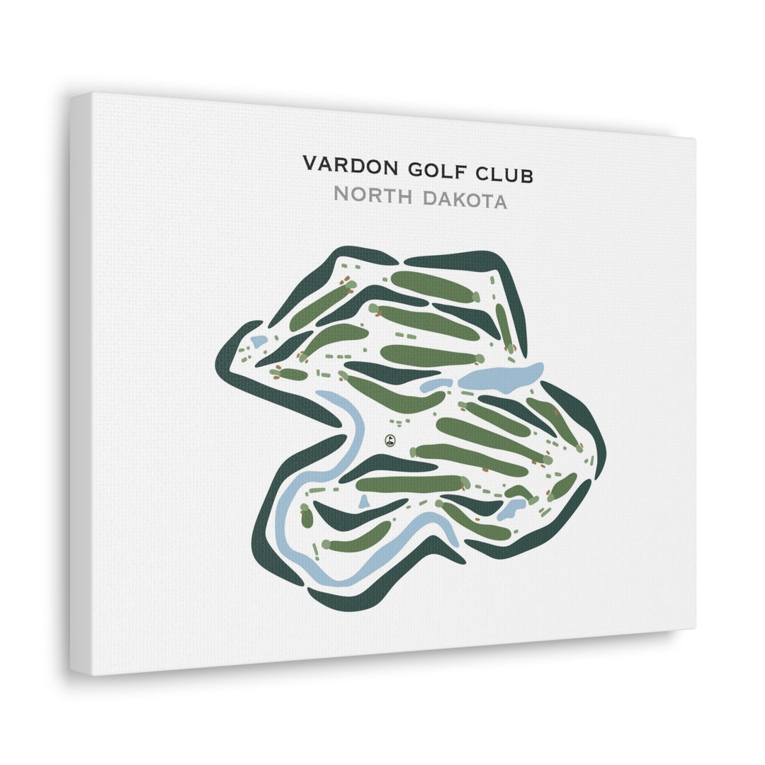 Vardon Golf Club, North Dakota - Printed Golf Courses