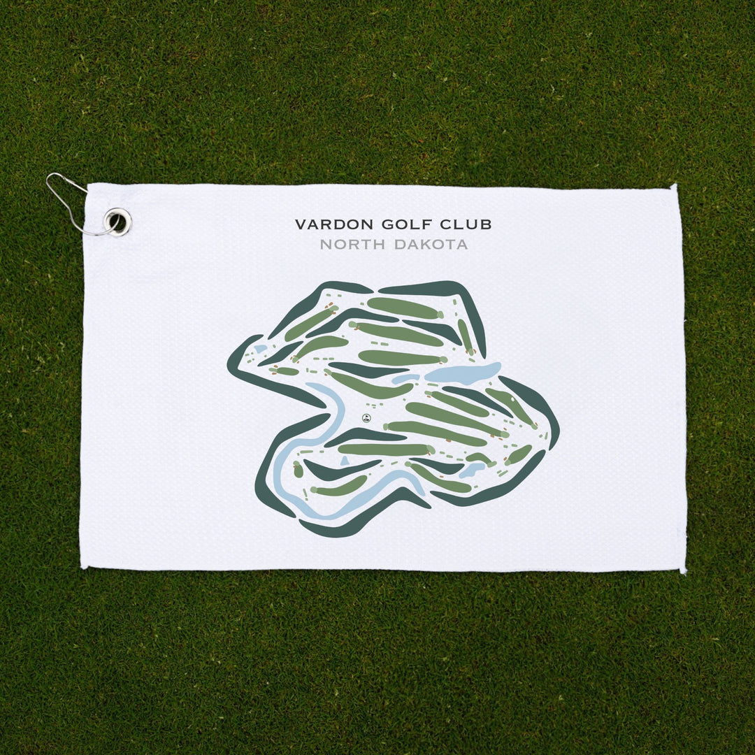 Vardon Golf Club, North Dakota - Printed Golf Courses