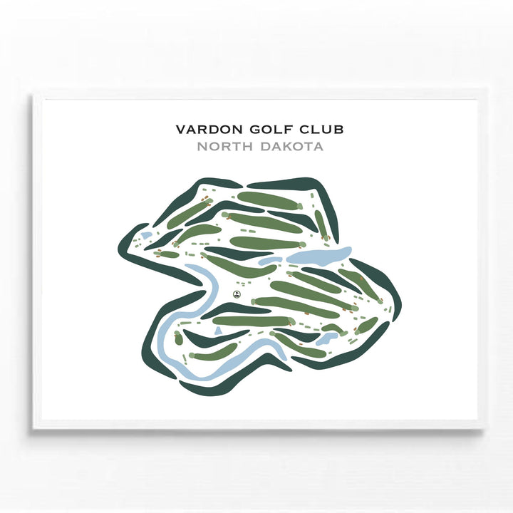 Vardon Golf Club, North Dakota - Printed Golf Courses