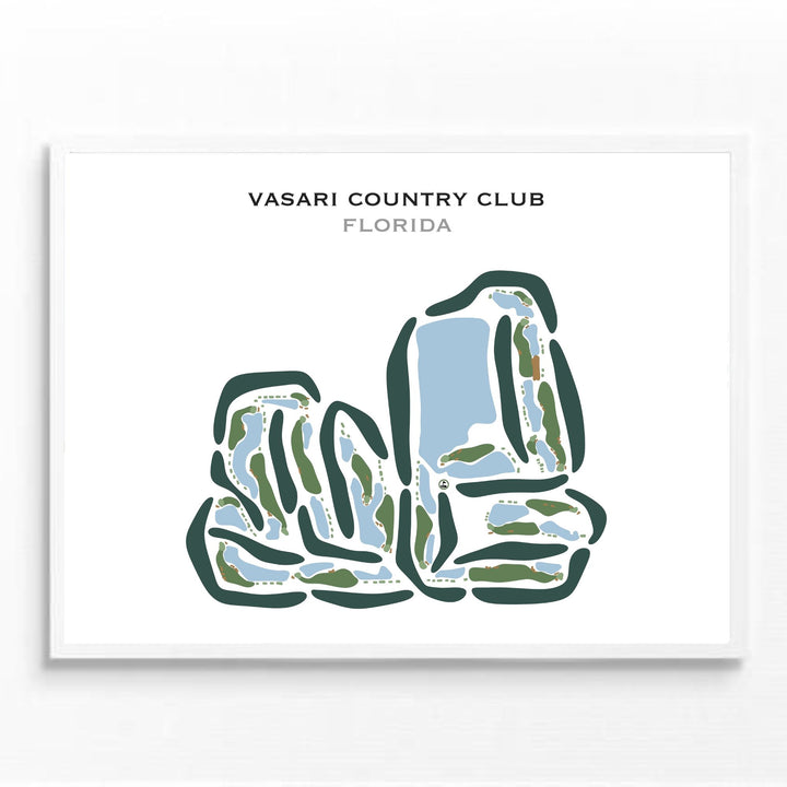 Vasari Country Club, Florida - Printed Golf Courses