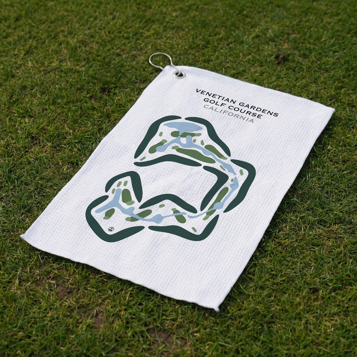 Venetian Gardens Golf Course, California - Printed Golf Courses