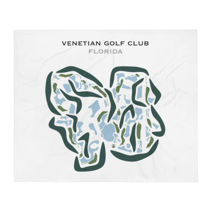 Venetian Golf Club, Florida - Printed Golf Courses