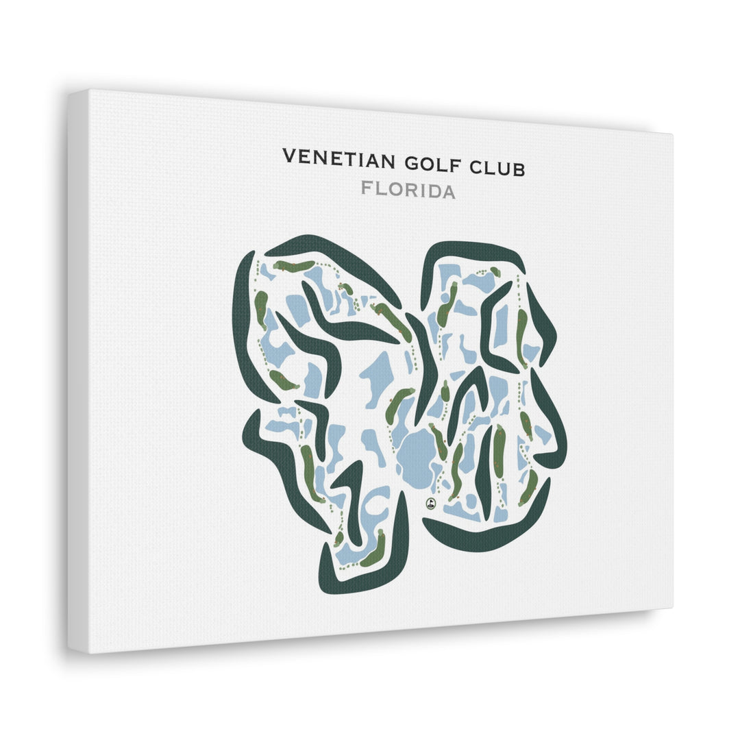 Venetian Golf Club, Florida - Printed Golf Courses
