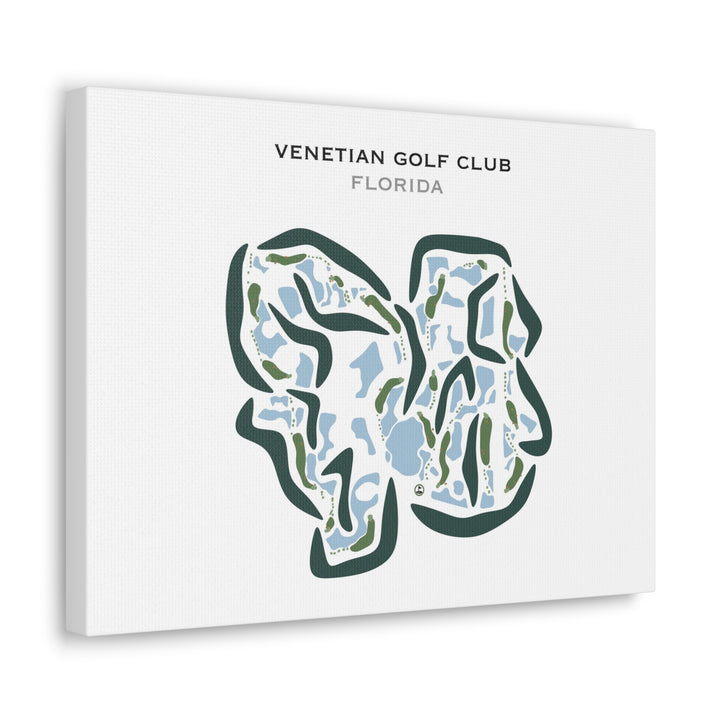 Venetian Golf Club, Florida - Printed Golf Courses