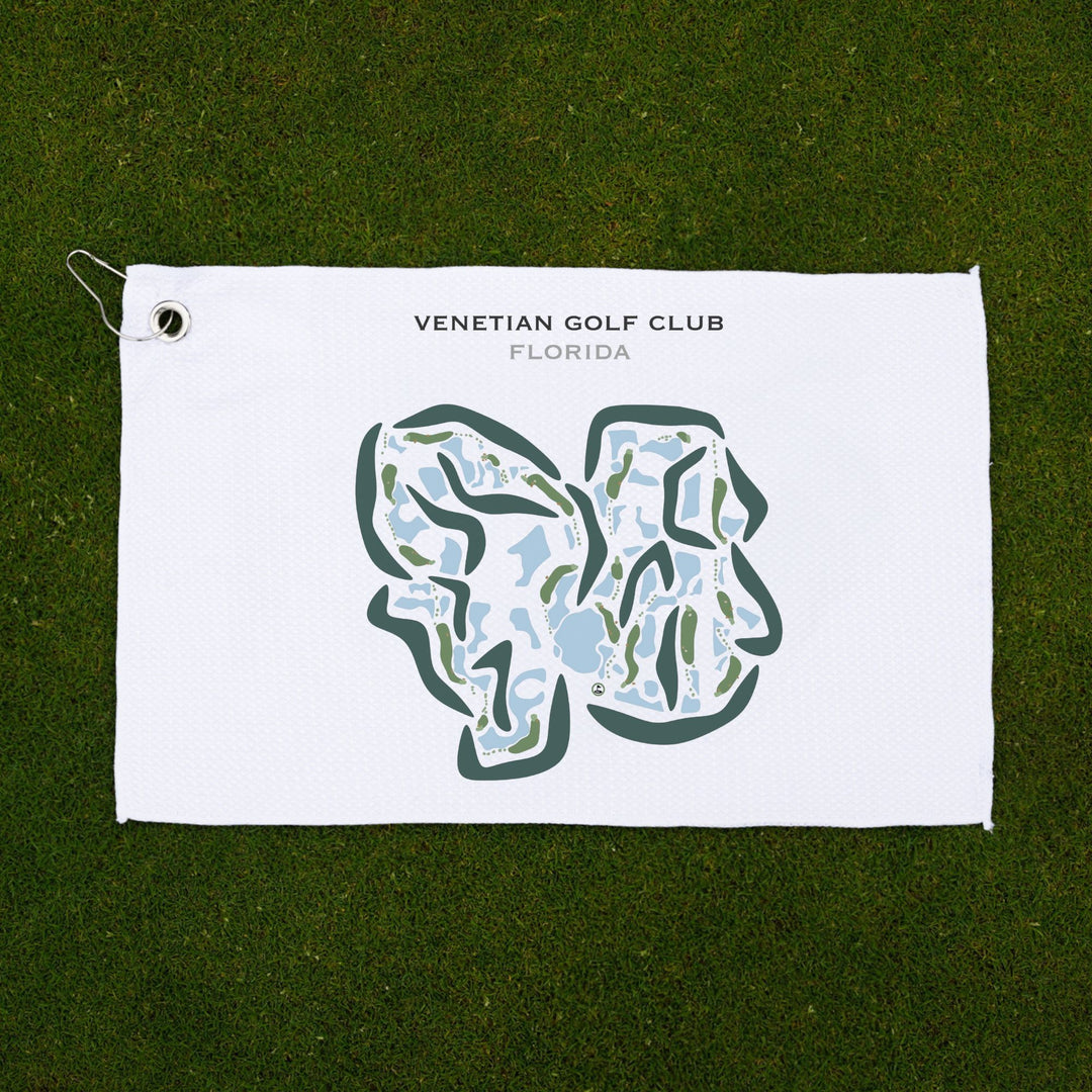 Venetian Golf Club, Florida - Printed Golf Courses