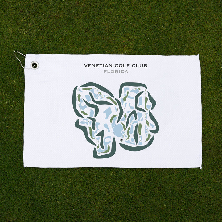 Venetian Golf Club, Florida - Printed Golf Courses