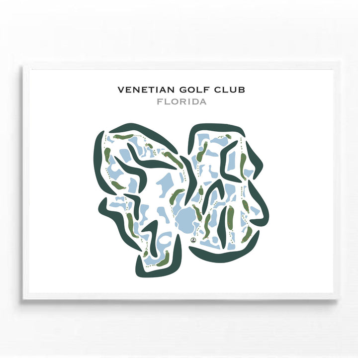 Venetian Golf Club, Florida - Printed Golf Courses