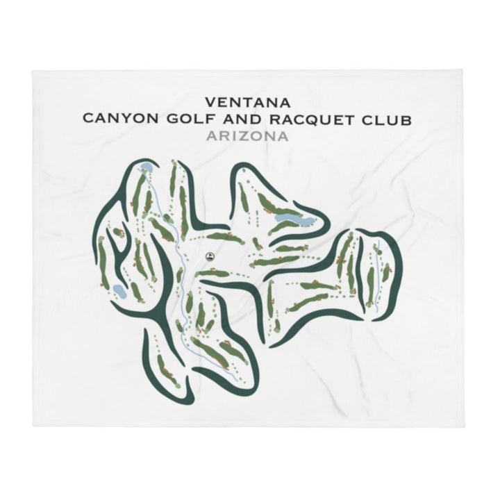 Ventana Canyon Golf & Racquet Club, Arizona - Printed Golf Courses