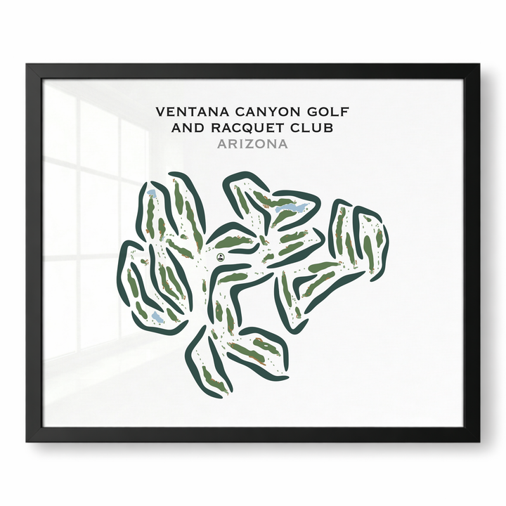 Ventana Canyon Golf & Racquet Club, Arizona - Printed Golf Courses
