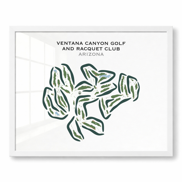 Ventana Canyon Golf & Racquet Club, Arizona - Printed Golf Courses