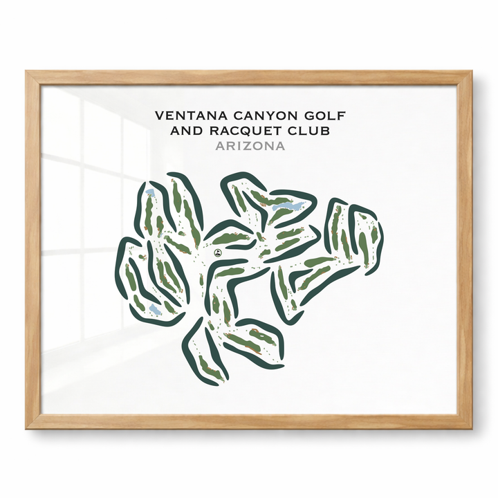 Ventana Canyon Golf & Racquet Club, Arizona - Printed Golf Courses