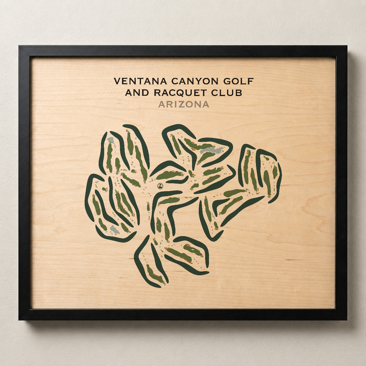 Ventana Canyon Golf & Racquet Club, Arizona - Printed Golf Courses