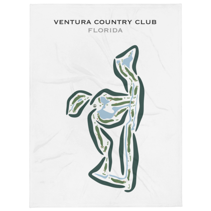 Ventura Country Club, Florida - Printed Golf Courses